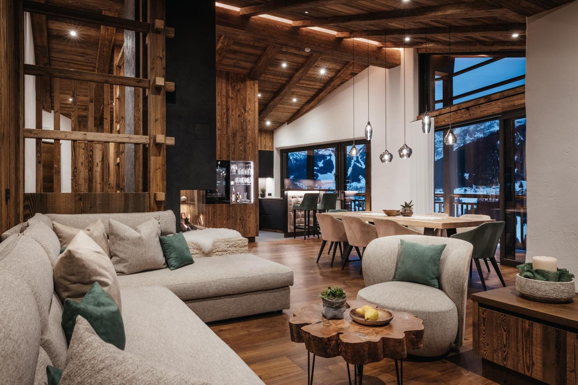 Luxury Chalet Lefiro Santa Cristina Val Gardena エクステリア 写真